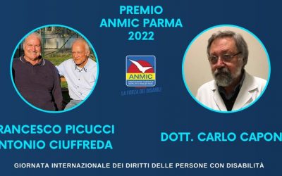 Premio Anmic Parma 2022 a Picucci, Ciuffreda e Capone: cerimonia il 3 dicembre alle 17