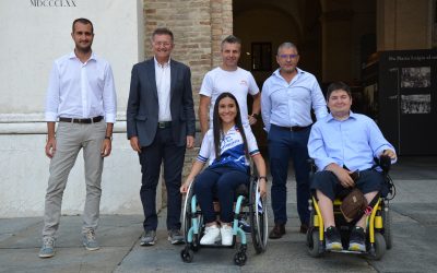 Obiettivo Tri Colore: tappa a Parma con Veronica Frosi della staffetta ideata da Alex Zanardi