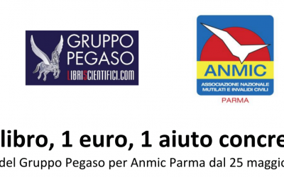 Libreria Gruppo Pegaso: l’incasso del banchetto esterno per Anmic