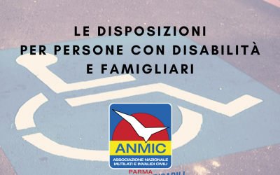 Decreto “Cura Italia”: le disposizioni per persone disabili e famiglie