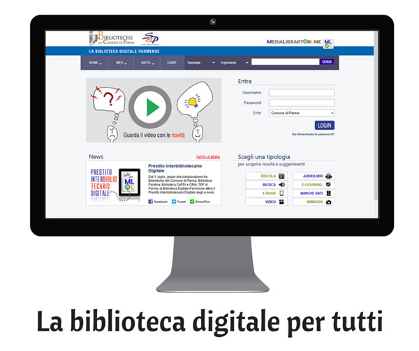 CePDI: ecco  la biblioteca digitale realizzata con il contributo di Fondazione Cariparma