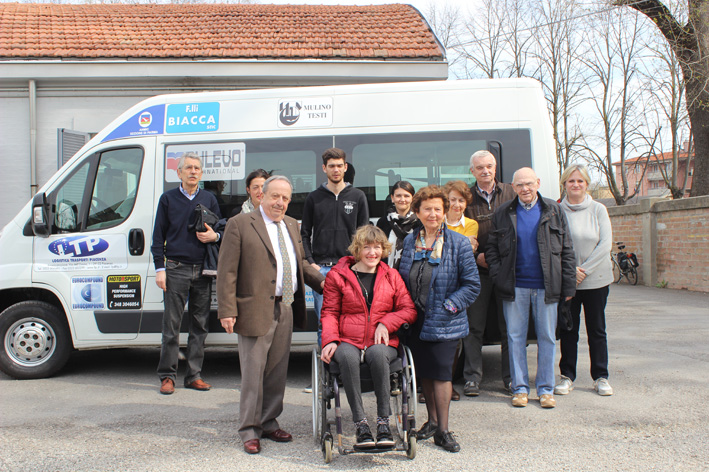 Un nuovo mezzo per il trasporto disabili in comodato gratuito all’Anmic di Parma