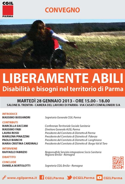 Convegno su disabilità e bisogni nel territorio di Parma